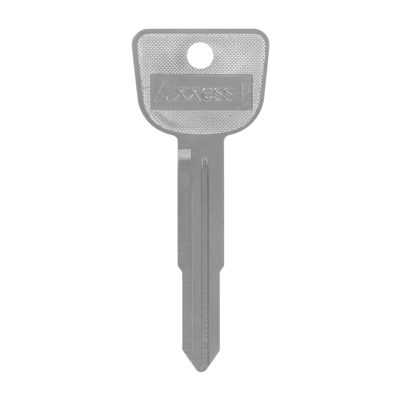 88022 Key Blank, Brass, Nickel-Plated