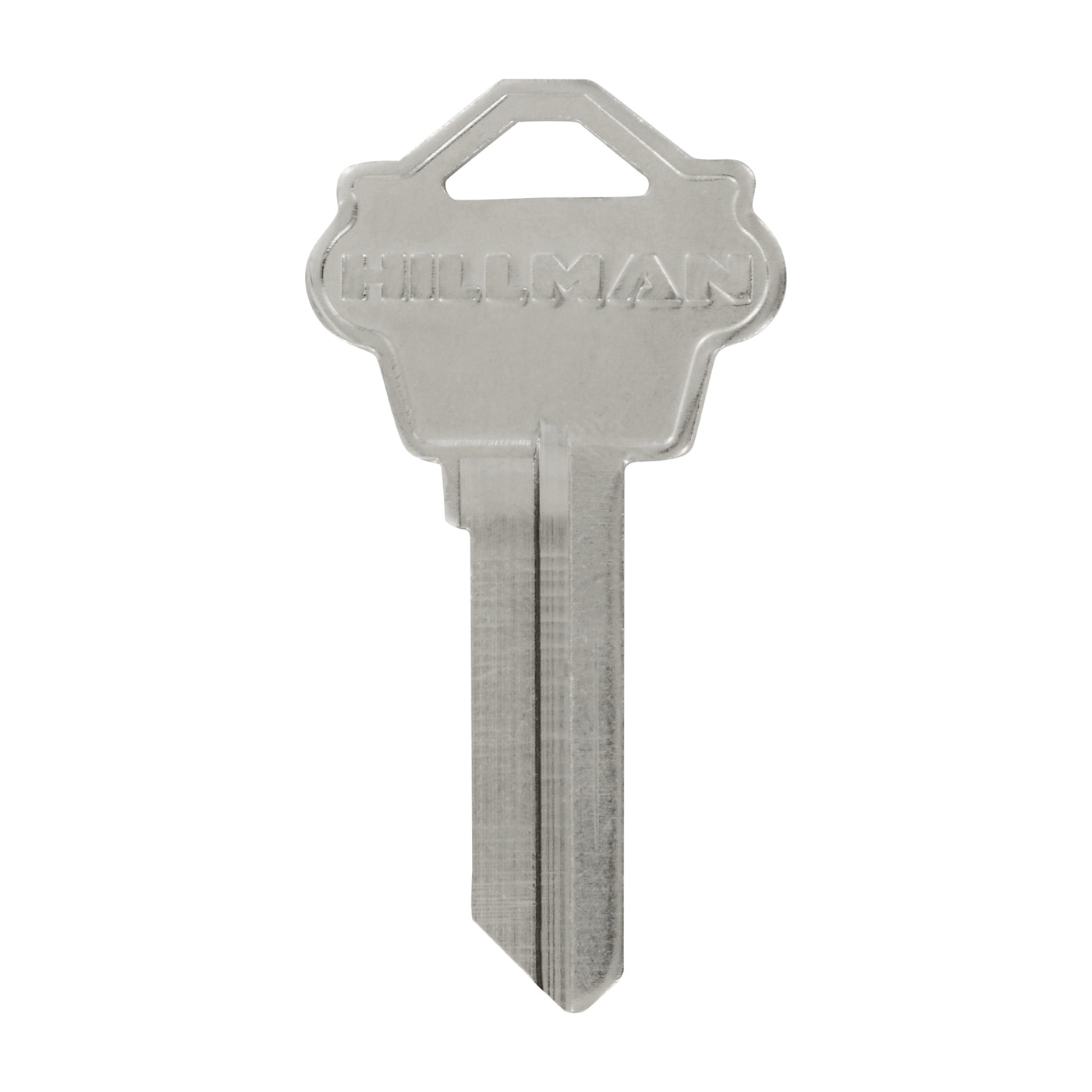 88056 Key Blank, Brass, Nickel-Plated, For: Westlock Locks