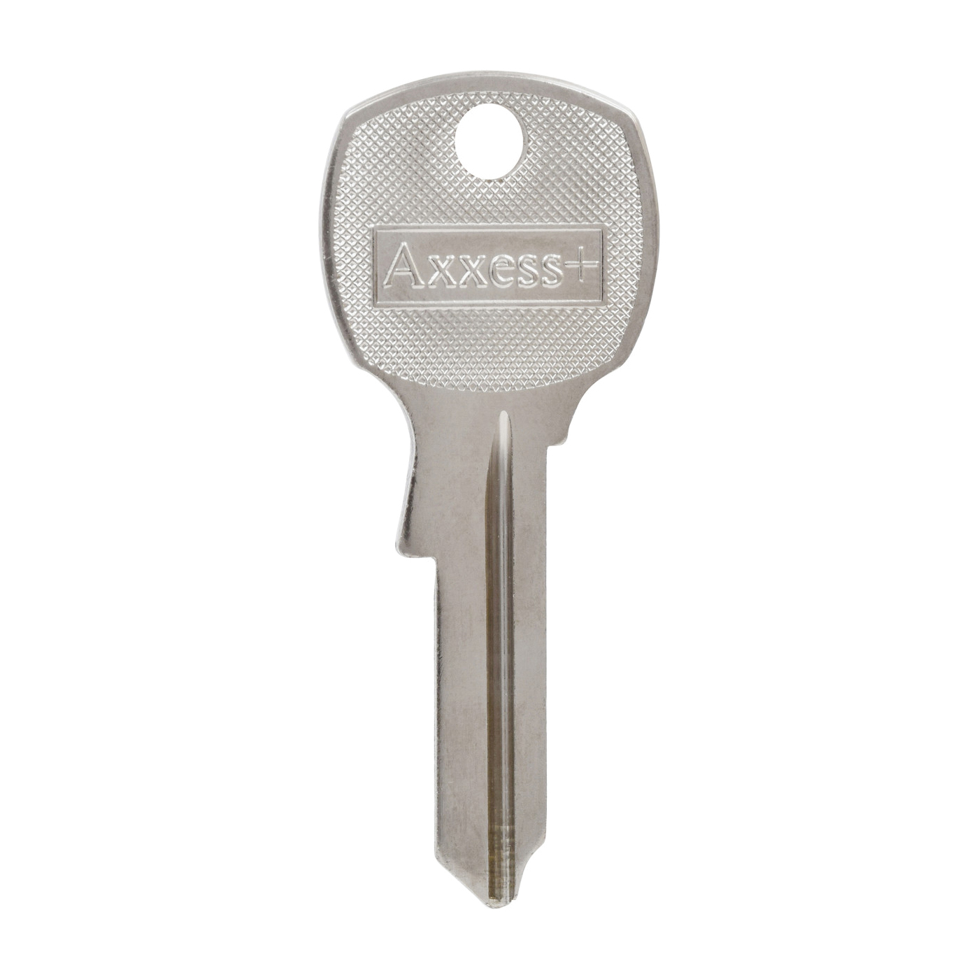 88530 Key Blank, Brass, Nickel-Plated, For: National Locks