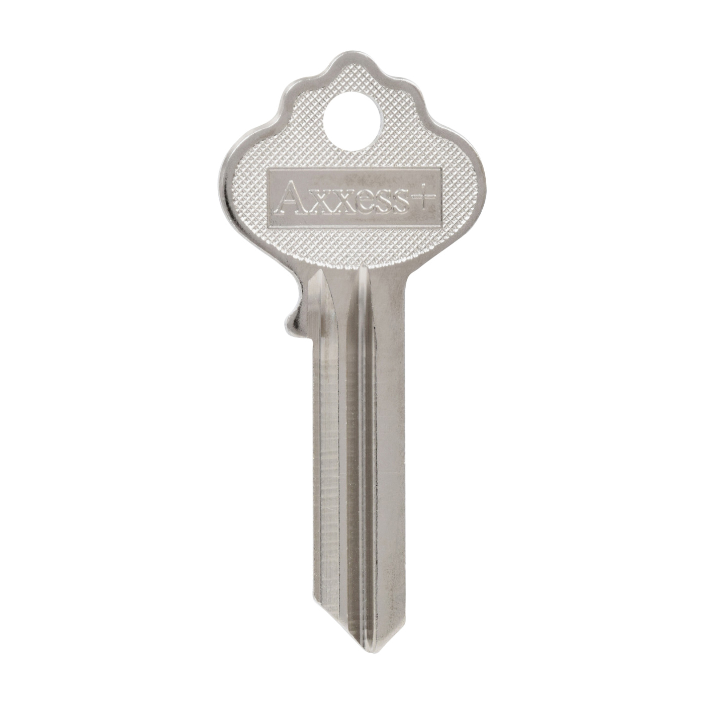 88532 Key Blank, Brass, Nickel-Plated, For: Independent Locks