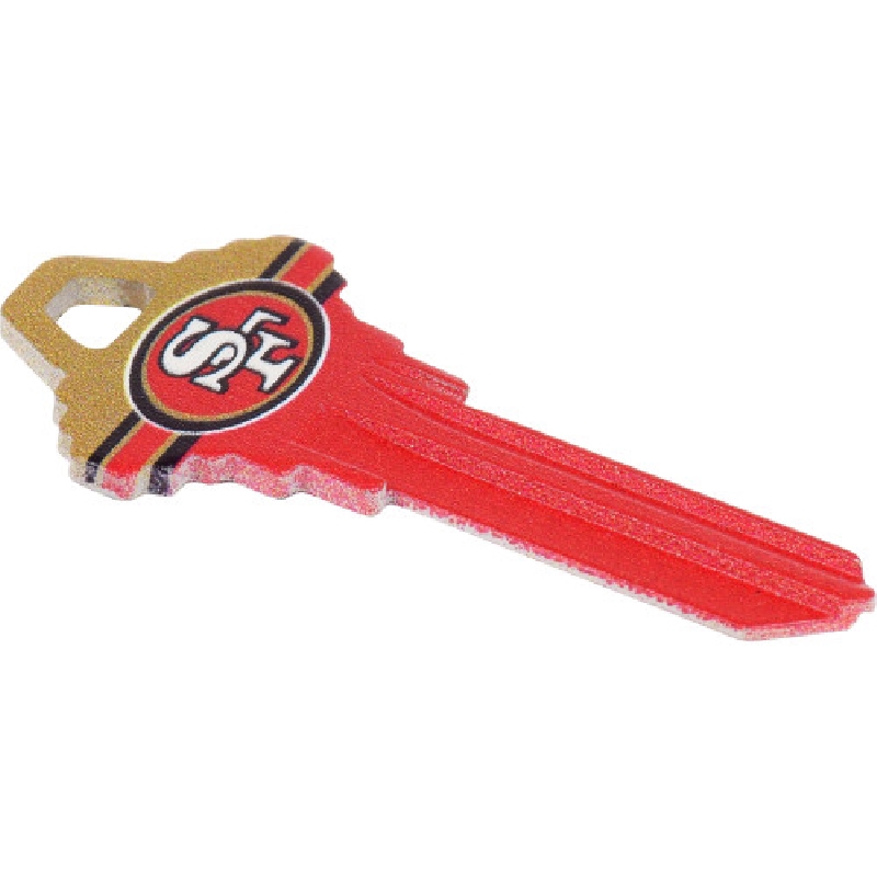 Key Blank, Hillman, Schlage, NFL San Francisco 49ers, SC1/68 - 4