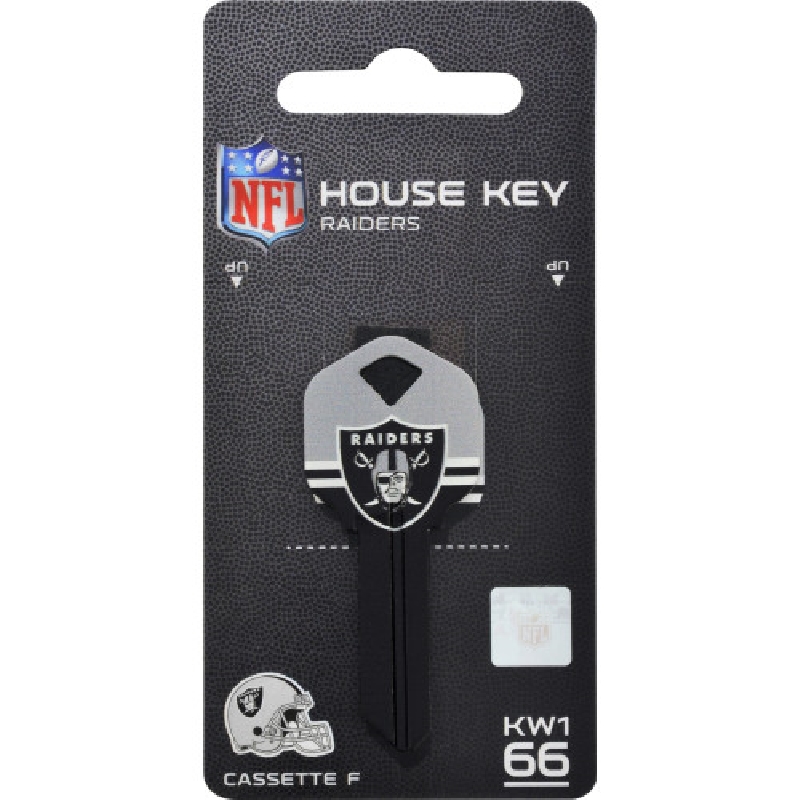 Key Blank, Hillman, Kwikset, NFL Raiders, KW1/66 - 2