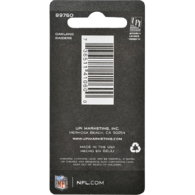 Key Blank, Hillman, Kwikset, NFL Raiders, KW1/66 - 3