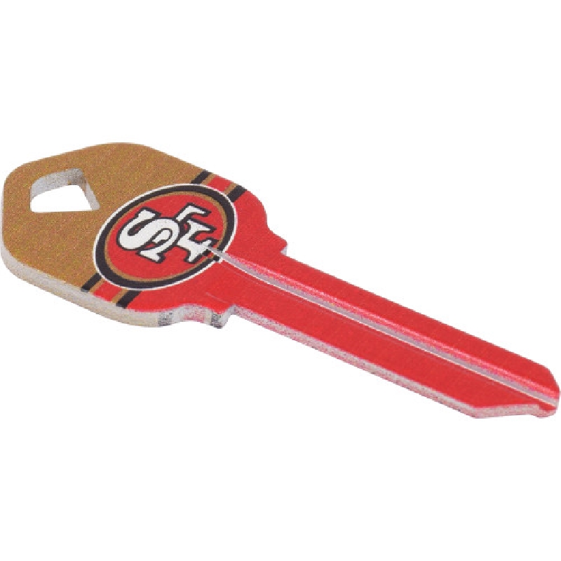 Key Blank, Hillman, Kwikset, NFL San Francisco 49ers, KW1/66 - 4