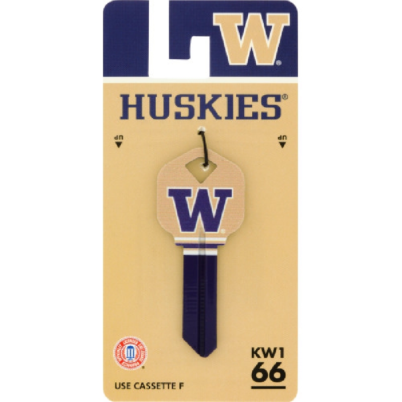 Key Blank, Hillman, Kwikset, NCAA University of Washington, KW1/66 - 2