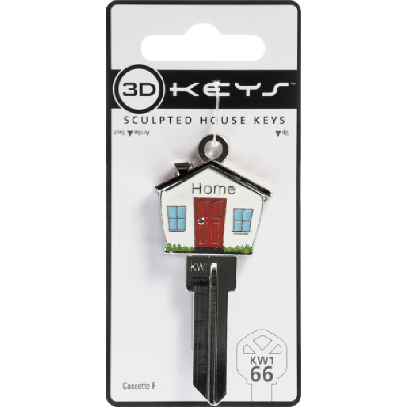 Hillman 94887 Key Blank, Brass, For: KW1 Kwikset 66 Locks