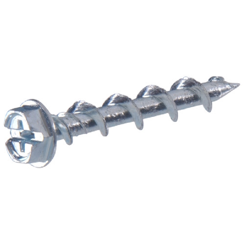 Hillman Walldog 376248 Electrical Anchor Screw, 1-1/2 in L, Steel, Zinc-Plated, 175 lb