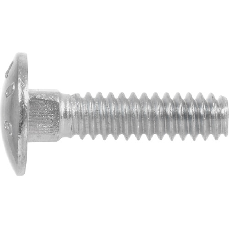 HILLMAN 240189 Carriage Bolt, 5-1/2 in OAL, Zinc-Plated - 2
