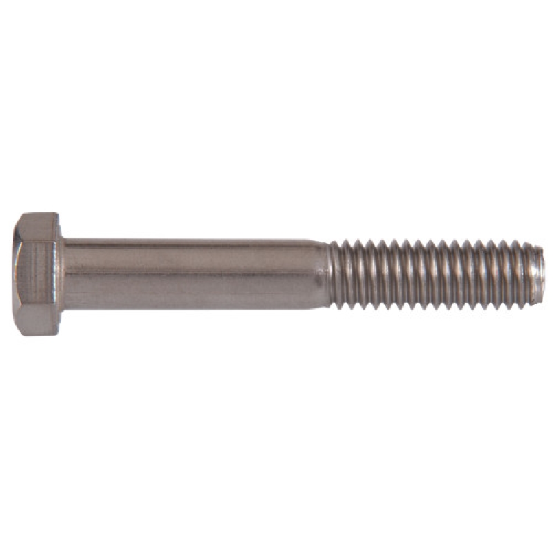 HILLMAN 831732 Hex Cap Screw, 1/2 in Thread, 3 in OAL, Stainless Steel, Coarse Thread
