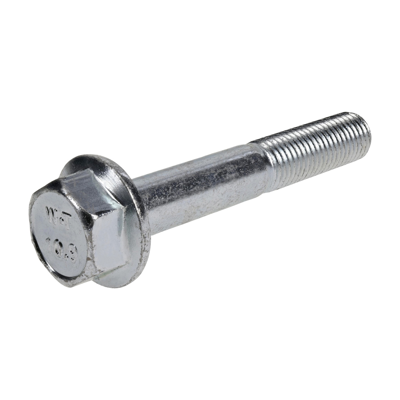 881022 Hex Bolt, 1/2 in Thread, 2 in OAL, 5 Grade, Steel, Zinc-Plated, SAE Measuring, Coarse Thread
