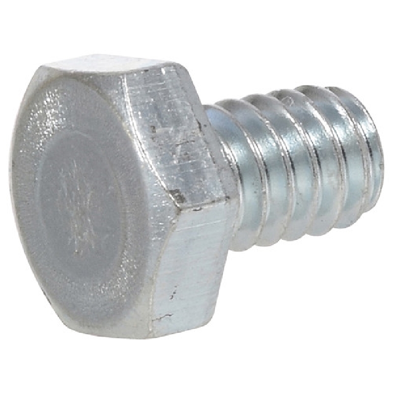 916136 Hex Cap Screw, M4-0.7 Thread, 30 mm OAL, 8.8 Grade, Zinc-Plated, Metric Measuring, Coarse Thread