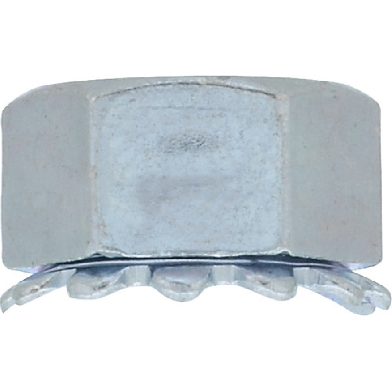 Keps Lock Nut, Hillman, Zinc-Plated, 3/8 in x 16 - 4