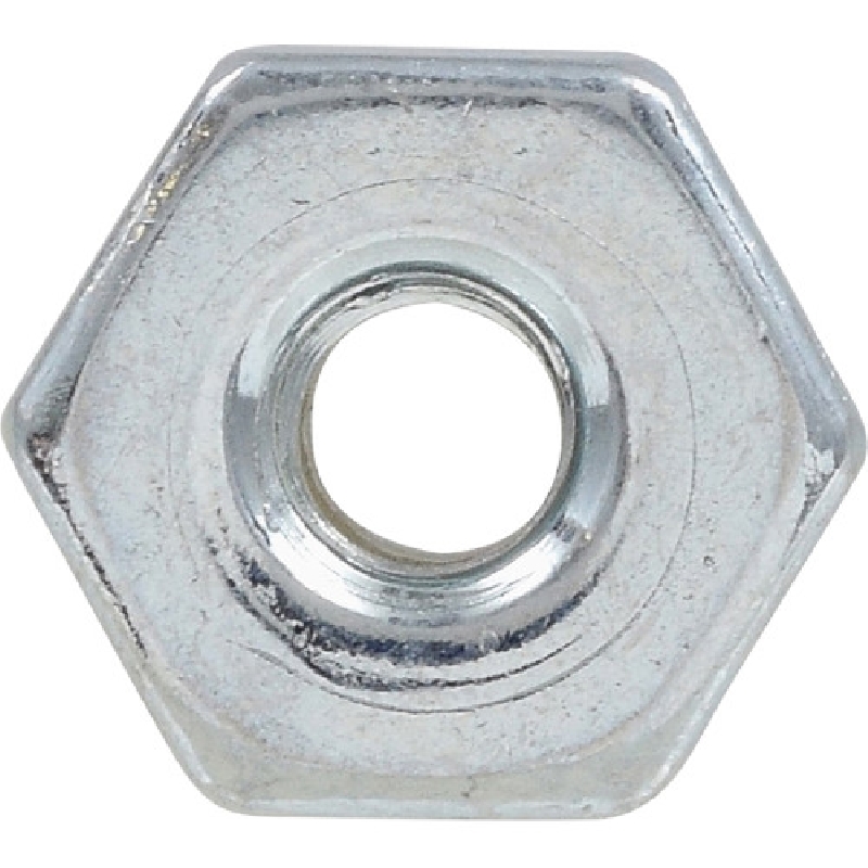 Hillman 42268 Stop Nut, Nylon Insert, #6-32 Thread, Coarse Thread, 75/PK - 3