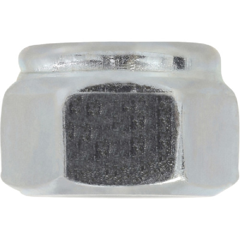 Lock Nut, Hillman, Zinc-Plated, Nylon Insert, Coarse 1/4 in x 20, USS, 4 pk - 4