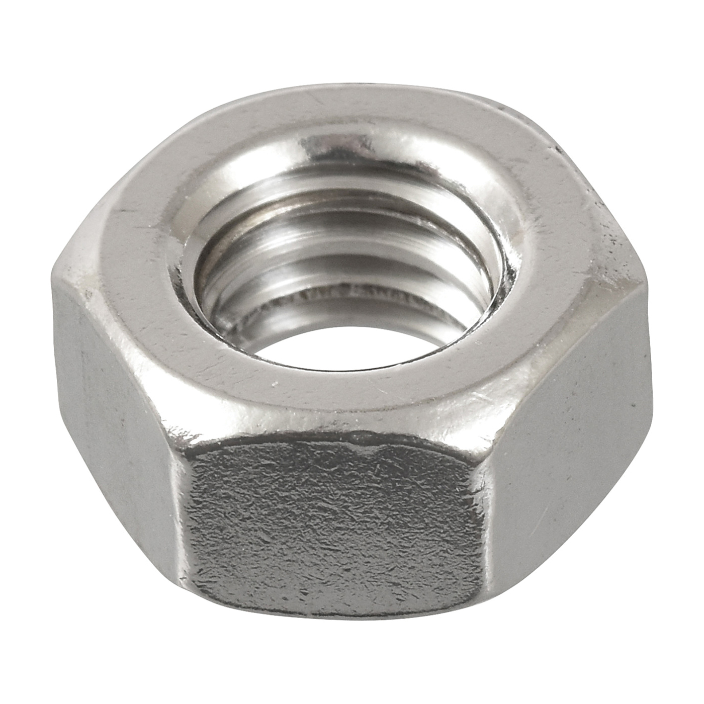 881157 Hex Nut, 2-56 Thread, Stainless Steel