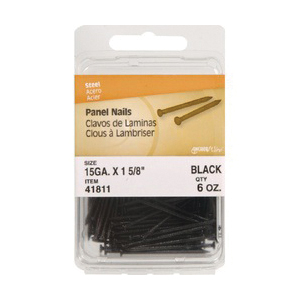 Panel Nails, Hillman, Black 1-5/8 in x 6 oz - 2