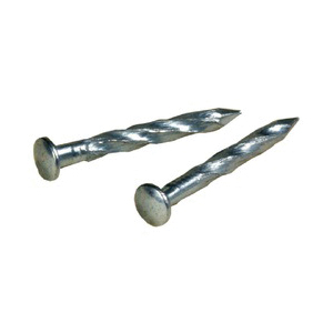 Hillman 532596 Trim Nail, 1-1/4 in L, Steel, Zinc, Flat Head, Smooth Shank, 1 oz