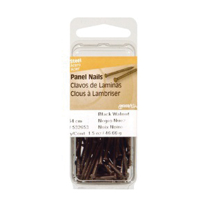 Panel Nails, Hillman, Black Walnut 1 in x 1.5 oz - 2