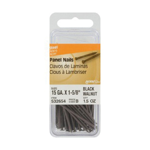 Panel Nails, Hillman, Black Walnut 1-5/8 in x 1.5 oz - 2
