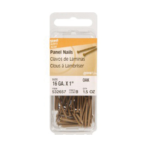 Panel Nails, Hillman, Oak 1 in x 1.5 oz - 2