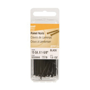 Panel Nails, Hillman, Black 1-5/8 in x 1.5 oz - 2