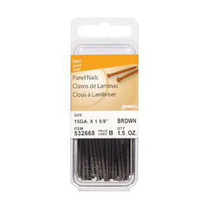 Panel Nails, Hillman, Brown 1-5/8 in x 1.5 oz - 2