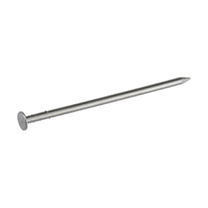Hillman 532683 Nail, 6D, 2 in L, Steel, Bright, Flat Head, Smooth, Thin Shank, Silver, 30 PK