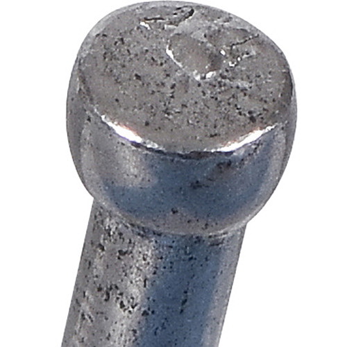 Hillman 532686 Finishing Nail, 8D, 2-1/2 in L, Steel, Bright, Cupped Head, Thin Shank, 40 PK