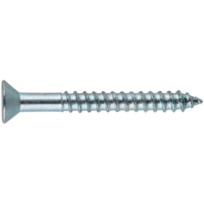 Hillman 42250 Screw, #14 Thread, 2-1/2 in L, Flat Head, Phillips Drive, Standard Point, Zinc-Plated, 20 PK