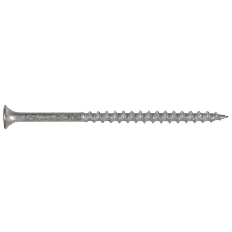 Hillman 47697 Deck Screw, #10 Thread, 3-3/4 in L, Coarse Thread, Flat Head, Phillips Drive, Galvanized, 275/PK