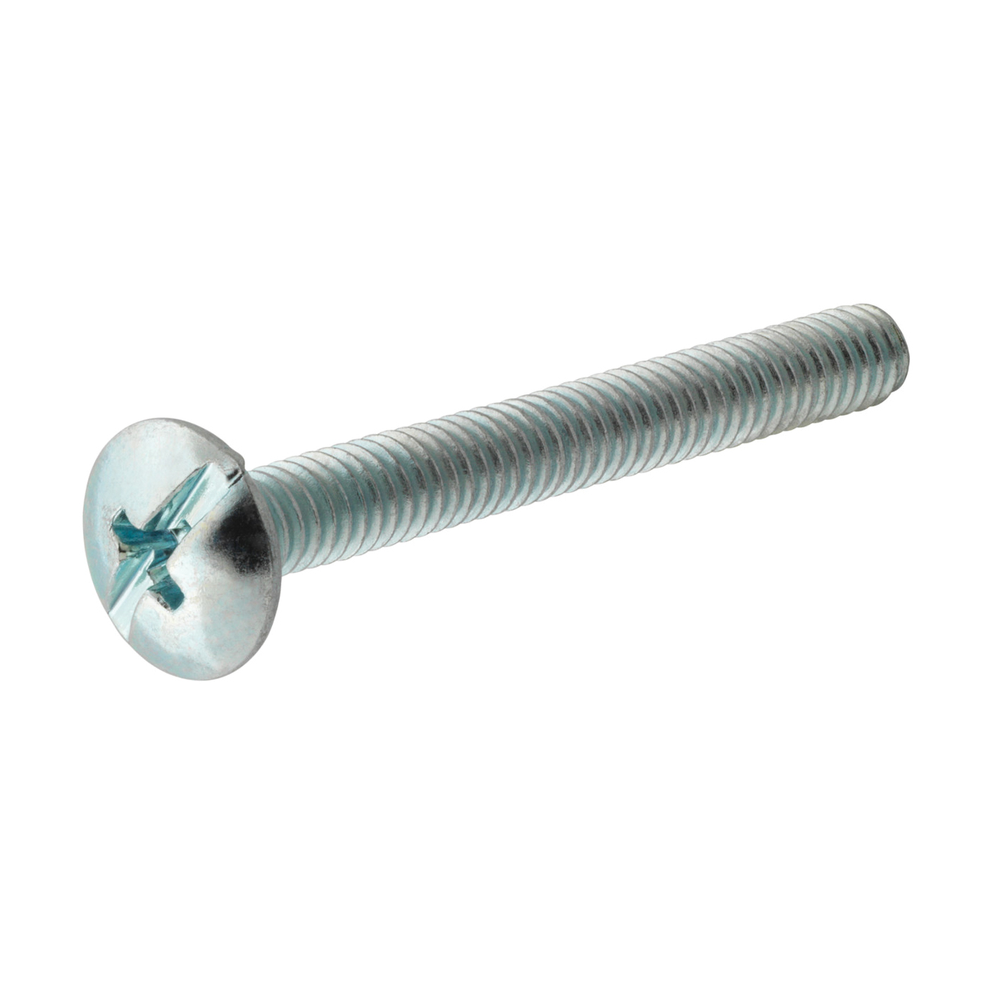 881044 Machine Screw, #8-32 Thread, 3/4 in L, Truss Head, Phillips, Slotted Drive, Stainless Steel