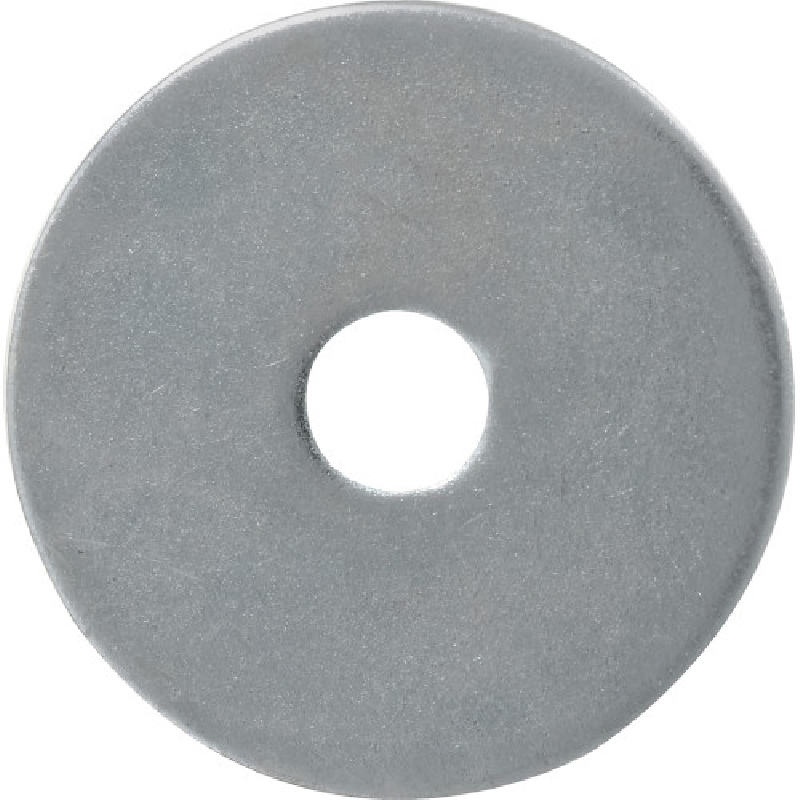 HILLMAN 290012 Fender Washer, 1/4 in ID, 1 in OD, 0.08 to 0.51 in Thick, Steel, Zinc-Plated - 2
