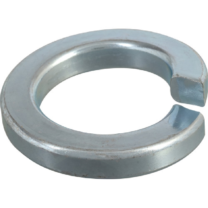 6603 Split Lock Washer, #10 ID, Steel, Zinc-Plated, 30/PK