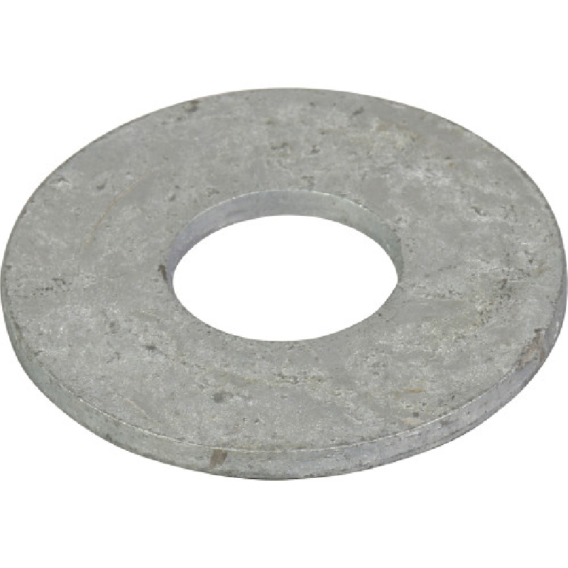 811073 Washer, 1/2 in ID, 9/16 in OD, 0.086 to 0.132 in Thick, Steel, Galvanized