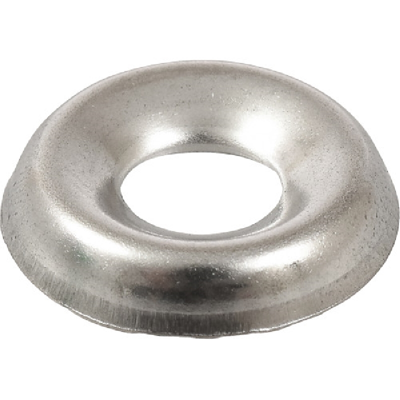 Countersunk, Hillman, Finishing Washer, #18-8, Stainless Steel, #8 - 3
