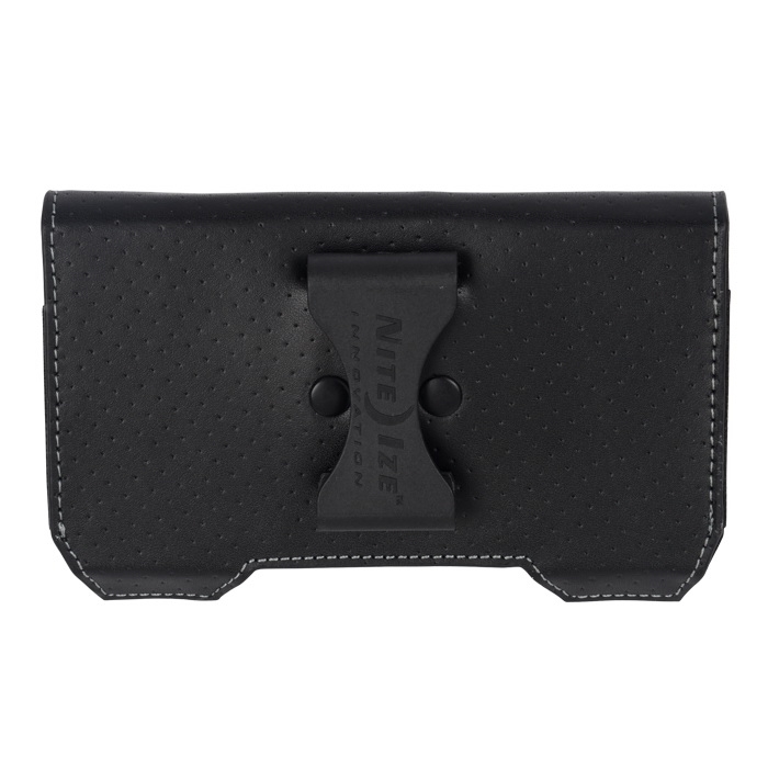 Nite Ize Executive EHLXL-17-R3 Clip Case, XL, Leather, Black
