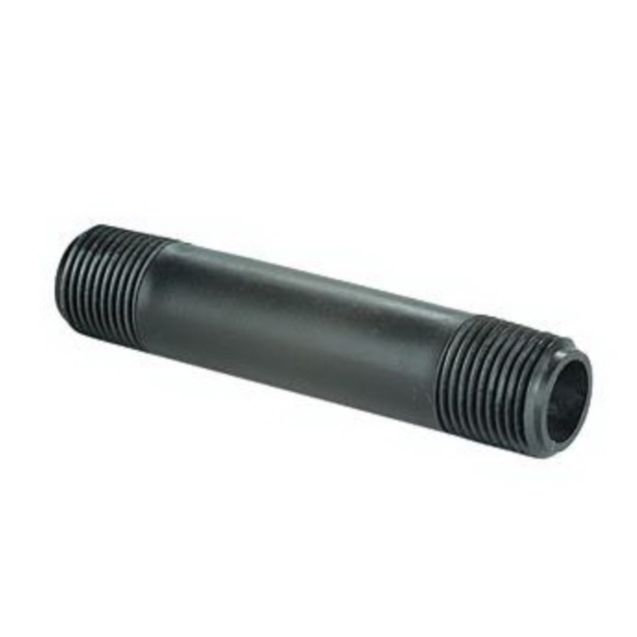 38102 Riser, 3/4 in Connection, 12 in L, NPT, PVC, Gray