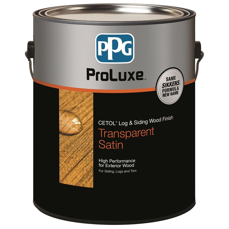 ProLuxe Cetol SIK42078/01 Wood Finish, Satin, Natural, Liquid, 1 gal