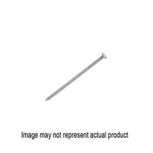 PRIMEGUARD MAX MAXN62401 Patio/Deck Nail, 8D, 2-1/2 in L, 304 Stainless Steel, Textured Head, Ring Shank, 6 PK