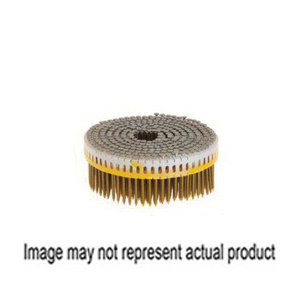 MAXC70129 Siding Nail, 2-1/4 in L, Stainless Steel, Checkered Head, Ring Shank, 500 Count