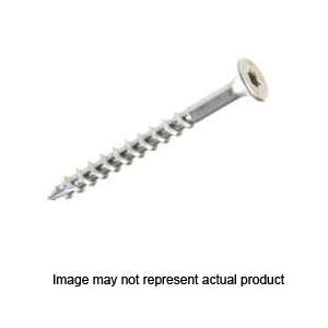 MAXS62689 Screw, #8 Thread, 1-5/8 in L, Bugle, Countersunk Head, Star Drive, Type 17 Point, Stainless Steel