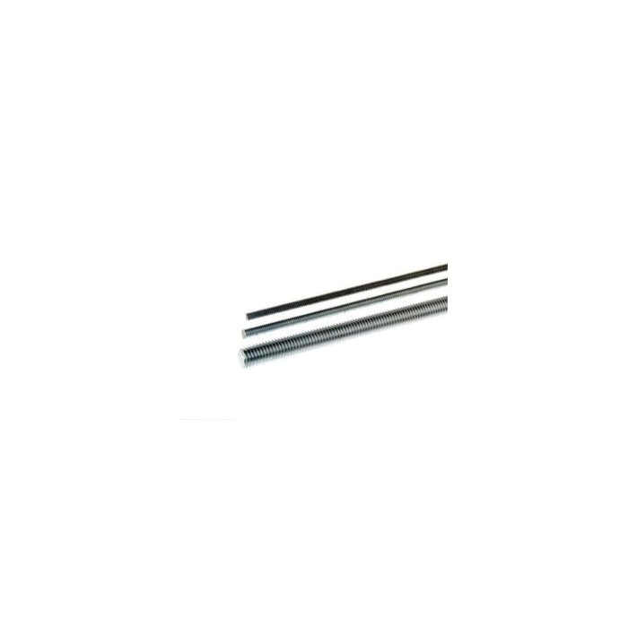 ATZ58120 Threaded Rod, 10 ft L, Zinc-Plated, Coarse Thread