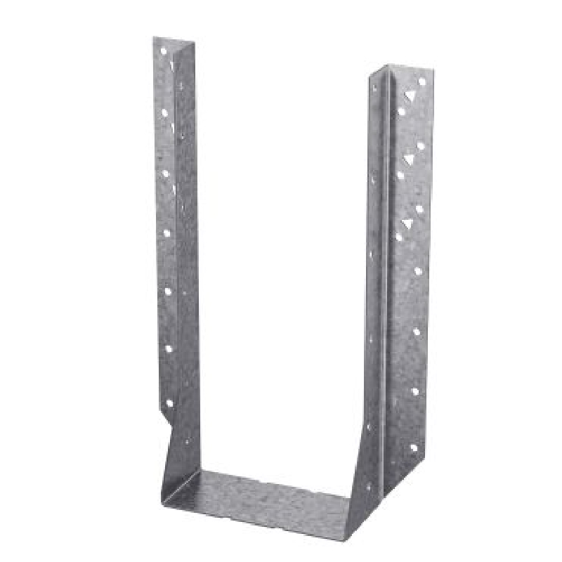 HU Series HU616 Joist Hanger, 13-3/8 in H, 2-1/2 in D, 5-1/2 in W, Steel, Galvanized, Face Mounting