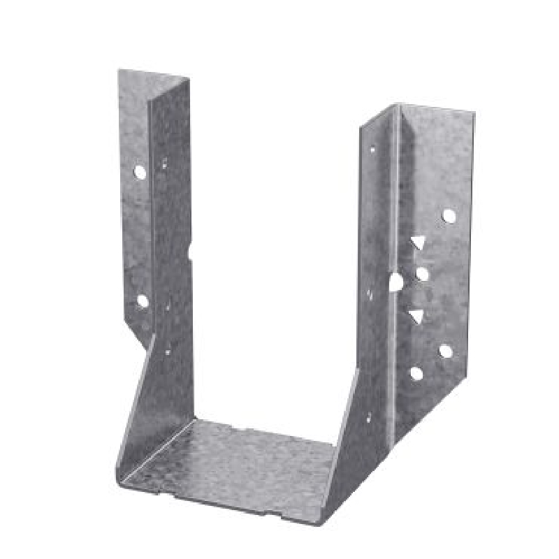 HU Series HU26-2 Joist Hanger, 4-15/16 in H, 2-1/2 in D, 3-1/8 in W, Steel, Galvanized, Face Mounting