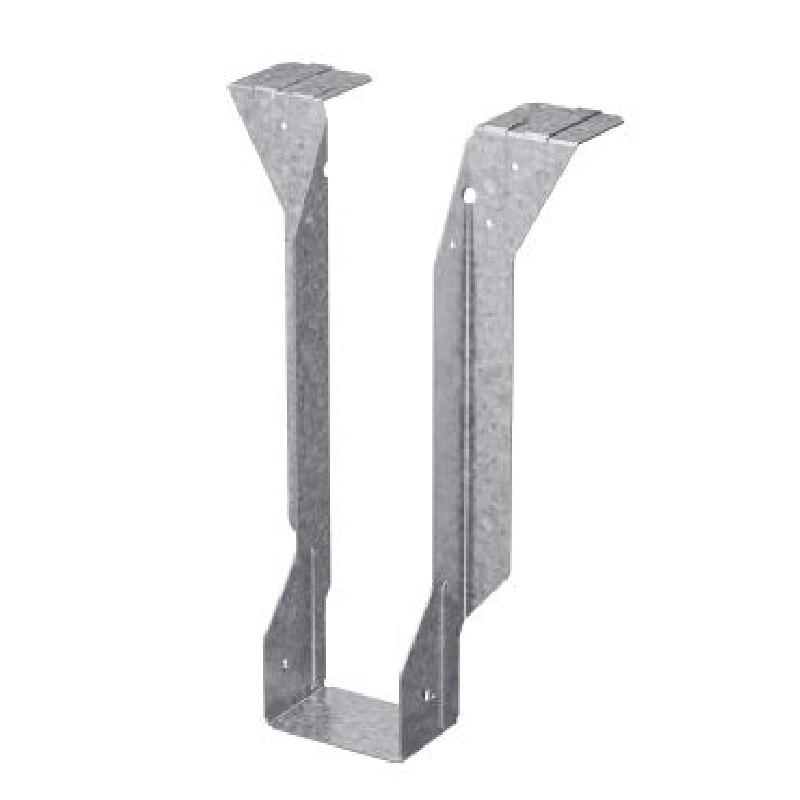 MIT Series MIT414 Top Flange Hanger, 14 in H, 2-1/2 in D, 3-9/16 in W, Steel, Galvanized