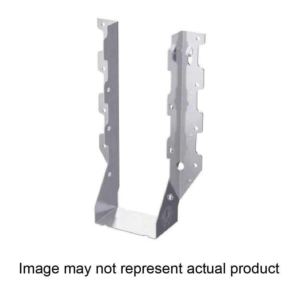 LUS Series LUS26-3 Joist Hanger, 4-1/8 in H, 2 in D, 4-5/8 in W, Steel, Galvanized, Face Mounting