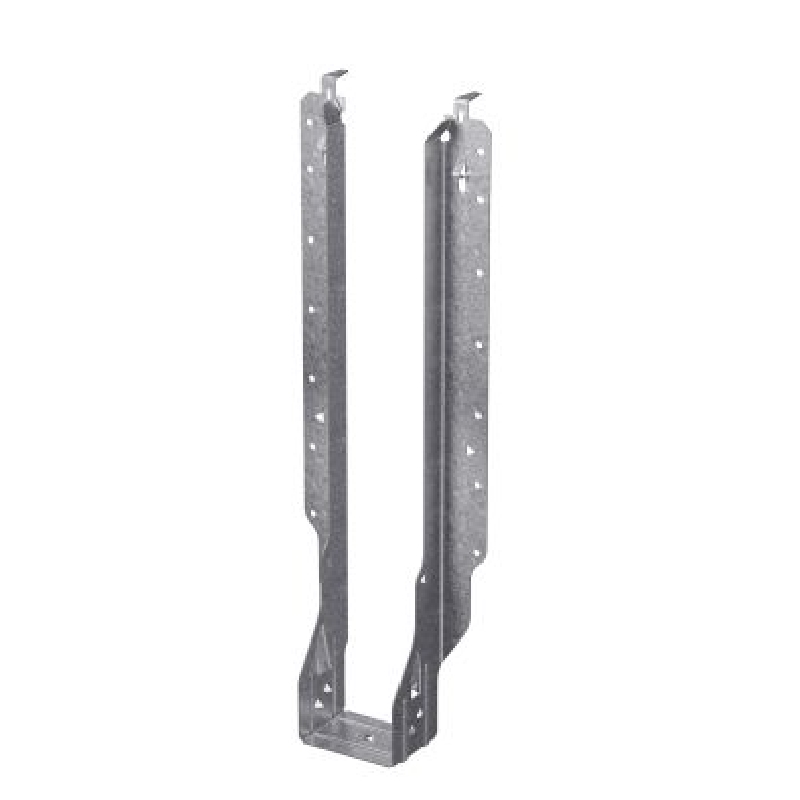 IUS Series IUS2.56/16 I-Joist Hanger, 16 in H, 2 in D, 2-5/8 in W, Steel, Galvanized, Face Mounting