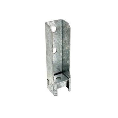 HD5B Gutter Drop Outlet, 9-3/8 in L, 2-1/2 in W, Steel, Galvanized