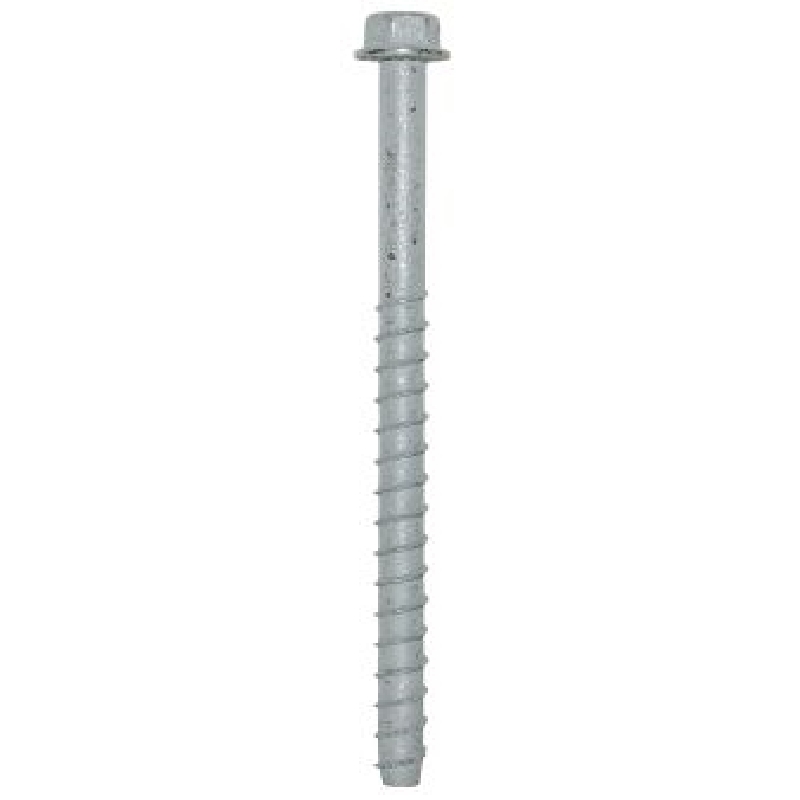 Titen HD Series THD50800HMG Screw Anchor, 1/2 in Dia, 8 in L, Carbon Steel, Galvanized