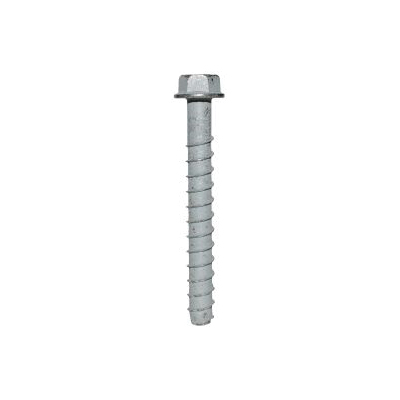 Titen HD Series THDB62600HMG Screw Anchor, 5/8 in Dia, 6 in L, Carbon Steel, Galvanized